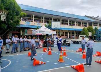 Astra Motor Papua Bekali Siswa SMA YPPK Asisis Sentani Keselamatan Berkendara