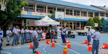 Astra Motor Papua Bekali Siswa SMA YPPK Asisis Sentani Keselamatan Berkendara