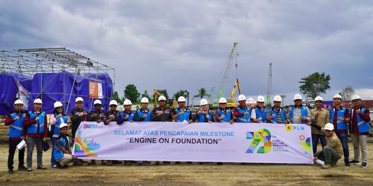 PLN UIP MPA Capai Milestone Penting dalam Proyek Tobelo Package Gas Engine Power Plant