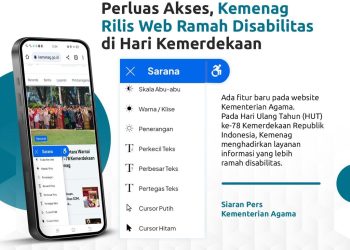 Fitur Baru Website Kemenag, Layanan Informasi Ramah Disabilitas