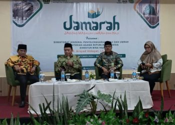 Lewat Jamarah, Kemenag Papua Ajak Semua Pihak Tingkatkan Sistem Pelayanan Ibadah Haji dan Umrah