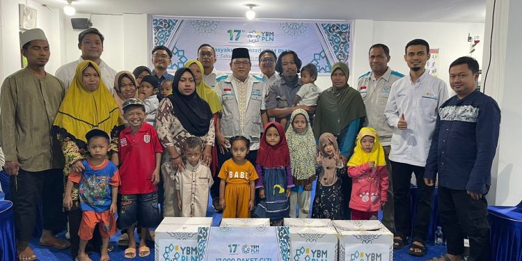 Milad 17 Tahun, YBM PLN UIP MPA Laksanakan Program Cegah Stunting