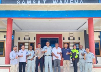 Jasa Raharja dan Tim Pembina Samsat Optimalisasi Penerimaan Pajak di Papua Pegunungan