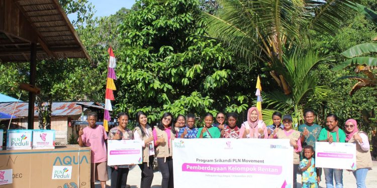 Para Srikandi PLN UIP MPA Berdayakan UMKM di Raja Ampat