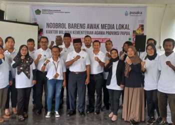 Ngobrol Bareng Awak Media, Kemenag Papua Paparkan Sejumlah Program Prioritas