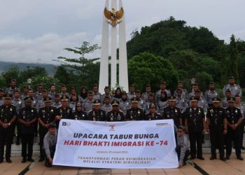 Berusia ke 74, Jajaran Imigrasi Jayapura Diminta Tingkatkan Pelayanan