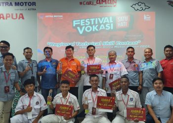 Majukan Dunia Pendidikan, Astra Motor Papua Gelar Kontes Keterampilan Teknis