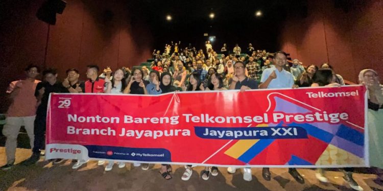 Apresiasi Pelanggan Setia, Telkomsel Nobar Serentak di 13 Kota di Indonesia