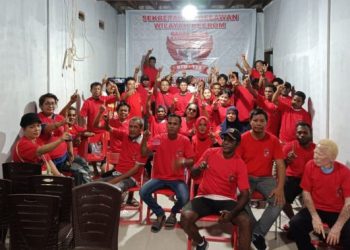 Relawan Garda Muda Sangmaneta Wilayah Keerom Sepakat Dukung BTM-YB