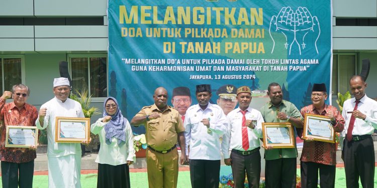 Lewat Doa Bersama, Para Tokoh Berharap Pilkada di Tanah Papua Berjalan Damai