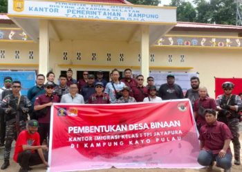 Tahima Soroma Jadi Desa Binaan Imigrasi Jayapura