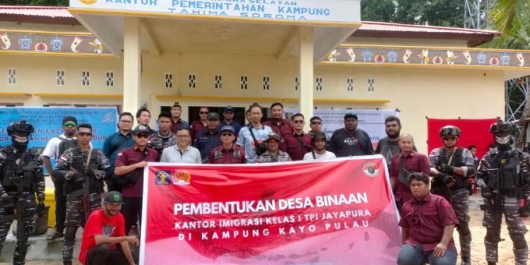 Tahima Soroma Jadi Desa Binaan Imigrasi Jayapura