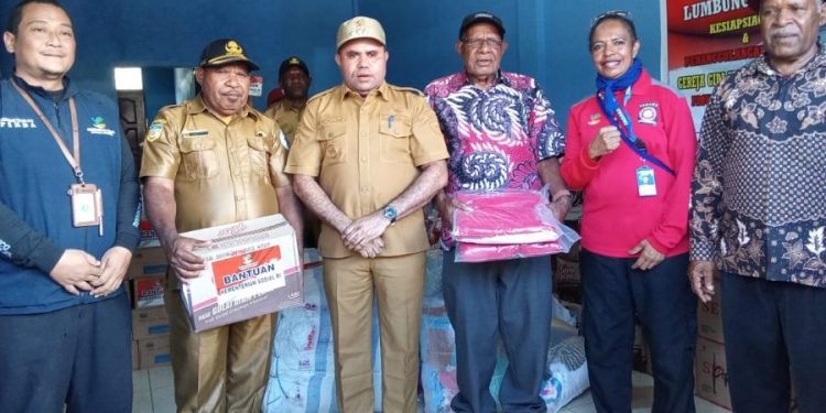 Antisipasi Bencana, Lumbung Sosial Tolikara di Stok Kembali