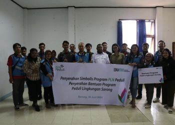 Peduli Lingkungan, PLN Bangun Instalasi Air Bersih untuk Warga Sorong