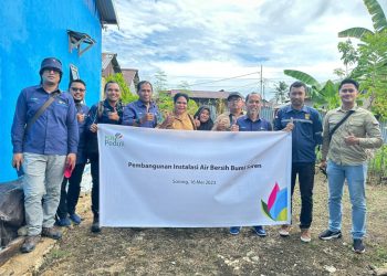Lewat Program TJSL, PLN Beri Bantuan Sumur Bor Air Bersih untuk 6 Titik di Sorong