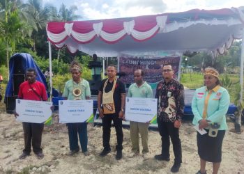 80 Petani Kopi di Kampung Yanim Braso  Dilindungi Jaminan Sosial Ketenagakerjaaan