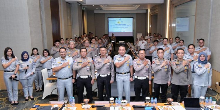 Jasa Raharja dan Polri Perpanjang Kerja Sama