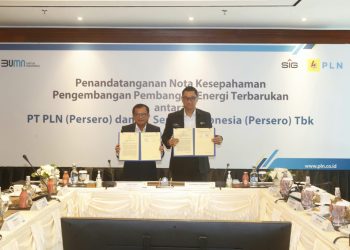PLN dan Semen Indonesia Teken MoU untuk Mendorong Penggunaan Energi Bersih