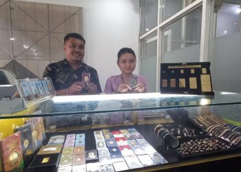 Animo Masyarakat Membeli Emas Antam di Galeri 24 Jayapura Masih Tinggi