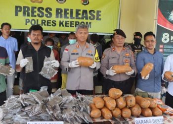 5 Pembawa Ganja 20 Kg Terancam Pidana Penjara Seumur Hidup, 3 Diantaranya WNA