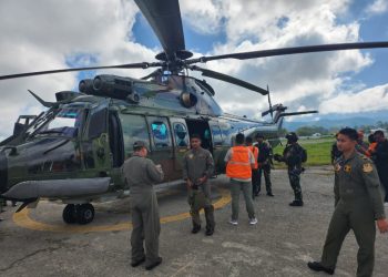 Tim SAR Gabungan Gunakan Helikopter untuk Evakuasi Korban Jatuhnya Pesawat SAM Air