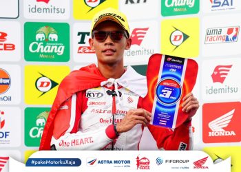 Pebalap Honda Dulang Podium Perdana di ARRC Thailand