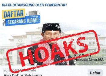 Waspada Hoaks, Cek Infonya di Web dan Medsos Kemenag