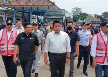 Tinjau Arus Balik Lebaran 2023 di Sumsel, Direksi Jasa Raharja dan Menhub Sebut Berjalan Baik