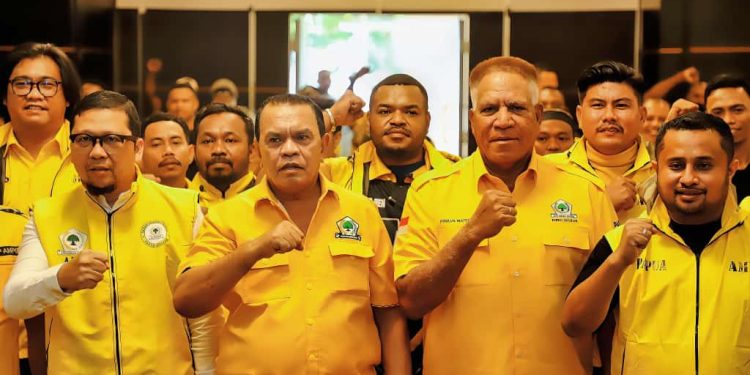 Golkar Papua Tegak Lurus pada Keputusan DPP yang Rekomendasikan Paulus Waterpauw