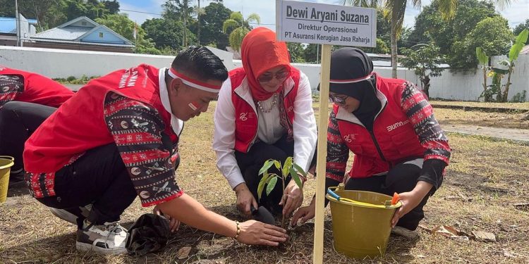 Jasa Raharja dan Anggota IFG Gelar Program Relawan Bakti BUMN Batch VI di Banda Neira