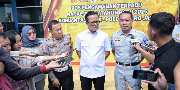Dirut Jasa Raharja Bersama Stakeholder Pantau Arus Mudik Nataru 