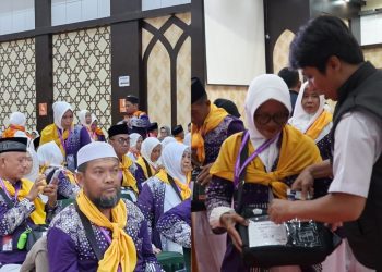 Kloter 26 UPG Asal Papua Gabung Sulsel, Ini Pesan Musa Narwawan