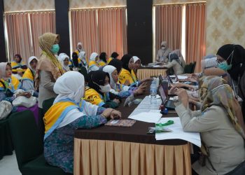 Usai Jalani Pemeriksaan Kesehatan Tahap 3,  JCH Kloter 9 Papua Diterbangkan Malam Ini