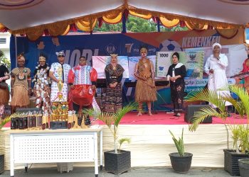 Puncak Peringatan HORI ke-77 di Papua, Jajaran Kemenkeu Diharapkan Perkuat Kebersamaan