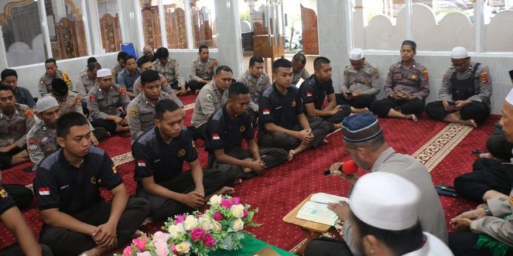 Gelar Zikir dan Doa Jelang Pemilu 2024, Polres Jayapura Ajak Jaga Persatuan