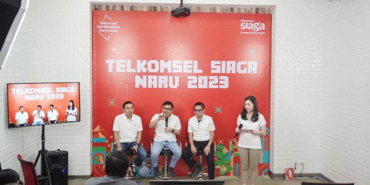 Sambut Naru 2023, Telkomsel Optimalisasi Jaringan di 19 Lokasi Khusus di Puma