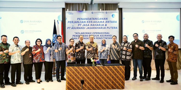 Jasa Raharja dan Jasaraharja Putera Tingkatkan Kolaborasi Operasional dan Pendapatan