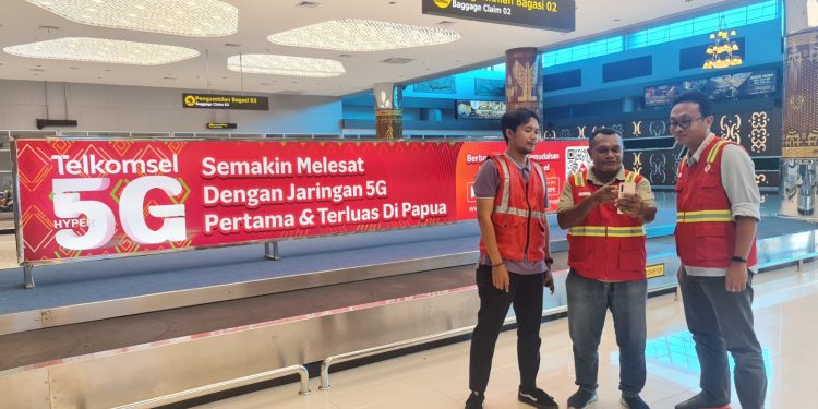 Jaringan 5G Telkomsel Kini Hadir di Papua