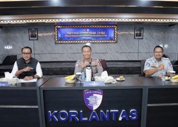 Jasa Raharja Hadiri Simulasi Metode Taktis Bersama Enam Polda