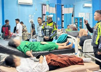Korban Tabrakan KA Rajabasa vs Bus Angkutan Umum dii Sumsel Terlindungi Jasa Raharja