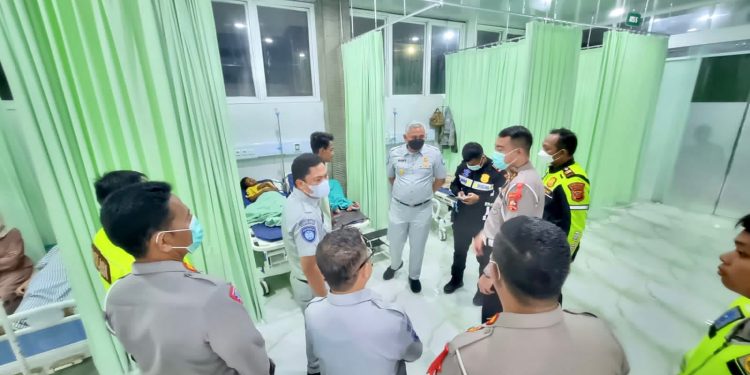 Jasa Raharja Jamin Seluruh Korban Kecelakaan Bus Bhinneka di Tol Km 41 Karawang
