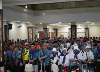 JCH asal Papua dan Sulsel Tergabung dalam Kloter 7 Diminta Jaga Kekompakan