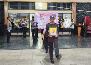 Jenazah Briptu Anumerta Sandi, Korban Penembakan KKB Dimakamkan Minggu di Jayapura