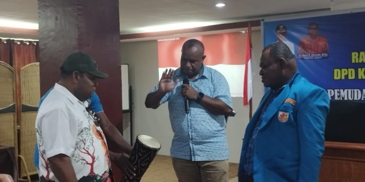 Buka Rakerda dan Orientasi DPD KNPI Jayapura, Ini yang Disampaikan Kadispora