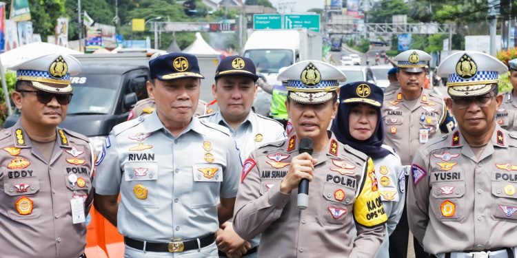 Direksi Jasa Raharja bersama Korlantas Polri Cek Pelaksanaan PAM Nataru