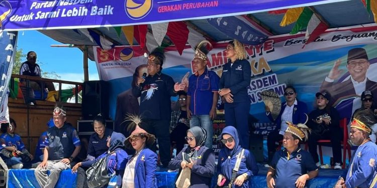 Partai NasDem Sarmi Optimis Menang Pemilu