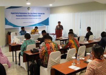 Kakanwil Kemenag Papua Tekankan Ini dalam Raker RKT dan Perkin