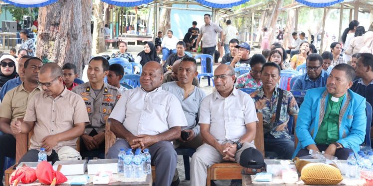 Hadiri Natal Bersama, Kapolda Papua Ajak Insan Pers Tangkal Hoax