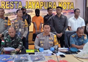 Polisi Ringkus Pelaku Pembakaran Sejumlah Tempat di Kota Jayapura