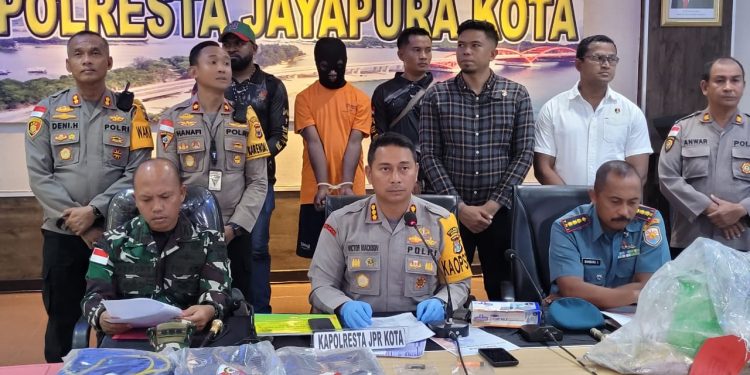 Polisi Ringkus Pelaku Pembakaran Sejumlah Tempat di Kota Jayapura